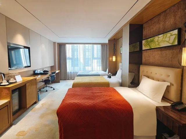 غرفة عائلية بثلاثة أسرّة، Beijing Minyoun Lia! by Minyoun Hotel (Dongdan Women and Children Museum) 1/1