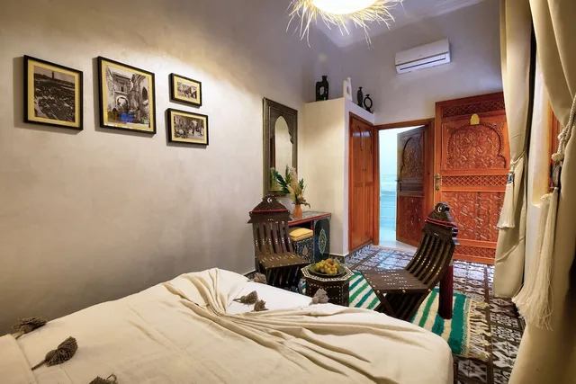 غرفة فاخرة بسرير كينج، Riad Arabkech 3/6