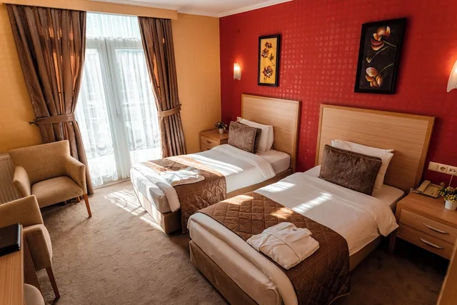 غرفة قياسية بسرير مزدوج أو سريرين منفصلين، Atabay Termal Hotel 3/10