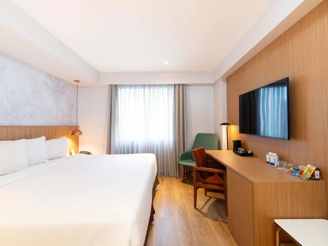 غرفة ديلوكس بسرير كينج، Grand Mercure Sao Paulo Vila Olimpia 1/10