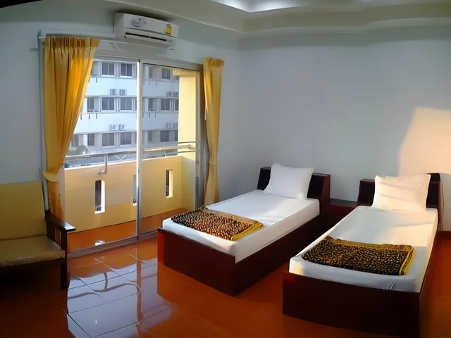 غرفة قياسية بسريرين منفصلين، Chanthanee Hotel 2/2