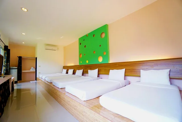 غرفة قياسية بسريرين منفصلين، AURORA RESORT KANCHANABURI 2/5