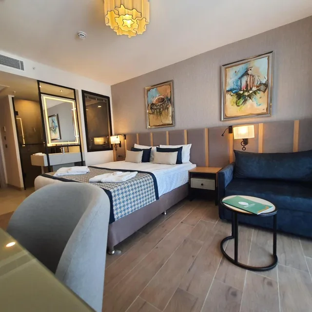 غرفة اقتصادية بسرير مزدوج، Sunthalia Hotels & Resorts Ultra All Inclusive Adults Only Party Hotel Side 5/10