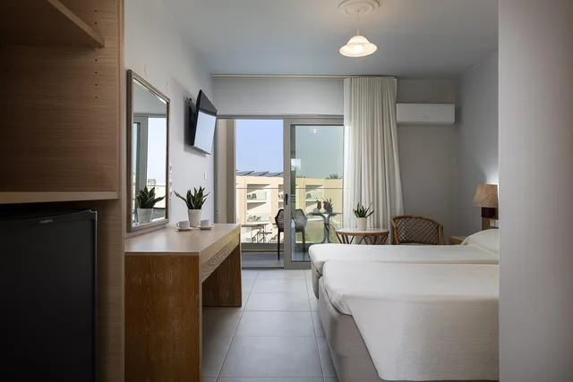 غرفة بسرير مزدوج أو سريرين منفصلين، Rethymno Village 10/10