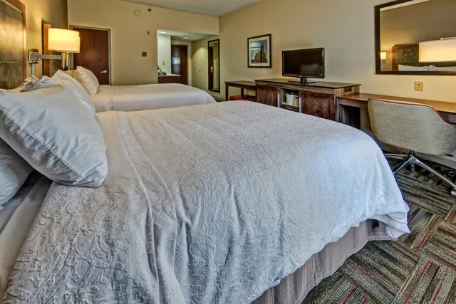 غرفة بسريرين كوين، Hampton Inn Newbery Opera House 1/3
