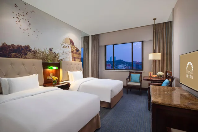 غرفة ديلوكس بريميير بسريرين منفصلين، City Hotel Xiamen 1/1