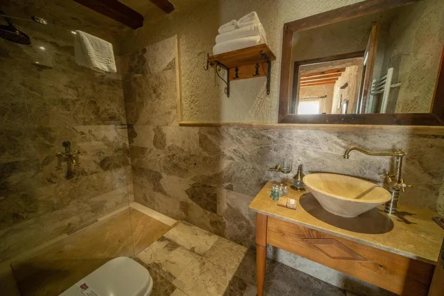غرفة سوبيريور بسرير مزدوج أو سريرين منفصلين بإطلالة على الجبل، Seki Cave Cavusin 9/10