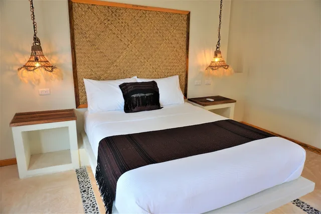 غرفة سوبيريور بسرير كوين بإطلالة على الحديقة، La Puerta Azul Beachfront Adults Only 10/10