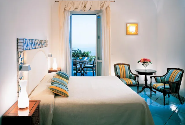 غرفة سوبيريور بسرير مزدوج أو سريرين منفصلين بإطلالة على البحر، Santa Caterina Hotel 2/4