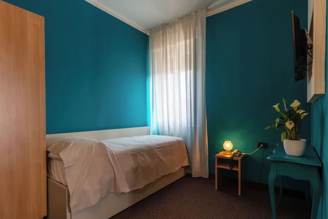 غرفة عائلية بسرير كوين وسريرين منفصلين بإطلالة على البحيرة، Hotel Ventaglio 3/7