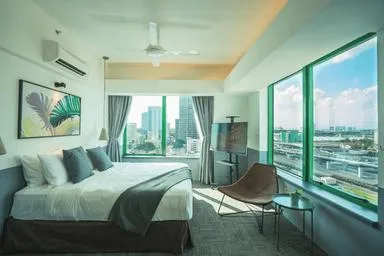 جناح عائلي تنفيذي بسريرين منفصلين، Z Hotel Johor 1/1