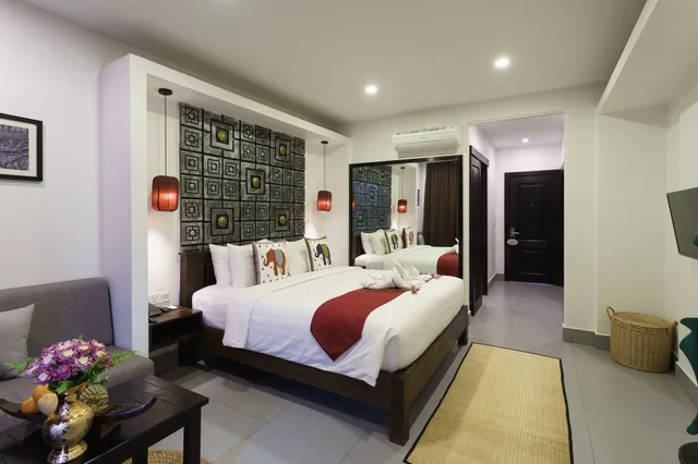 غرفة ديلوكس بسرير كينج بإطلالة على المدينة بشرفة، Ladear Priviledge Rooms 10/10
