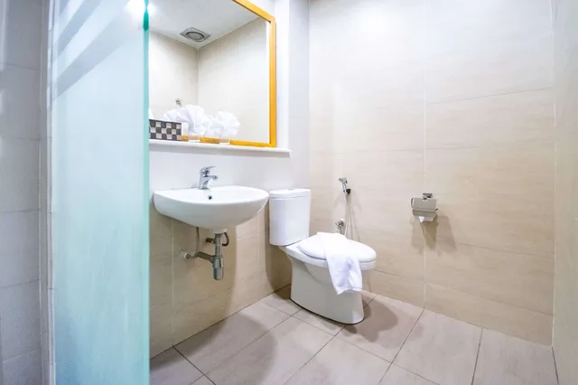 جناح بسريرين منفصلين بغرفة نوم واحدة، Kingston Hotel 23 at Nova Highlands Hotel, Cameron Highlands 3/3