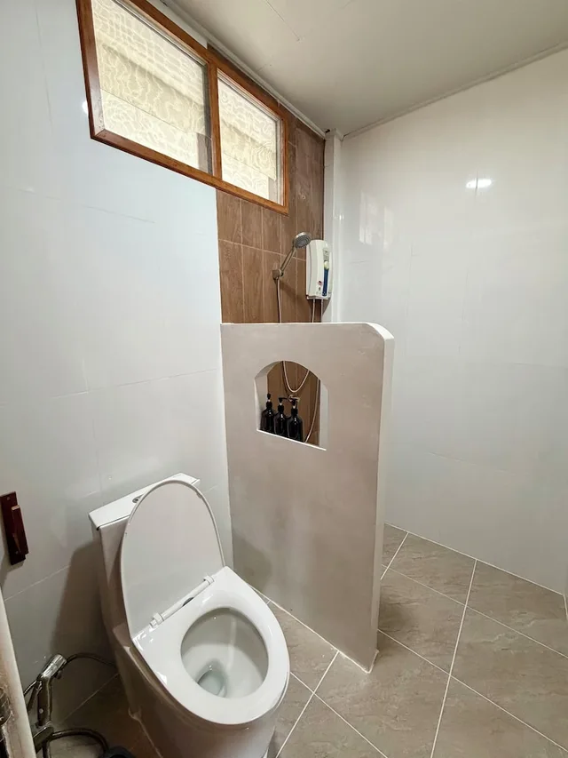 غرفة قياسية بسرير مزدوج وسرير فردي، Pen S Bungalow 10/10