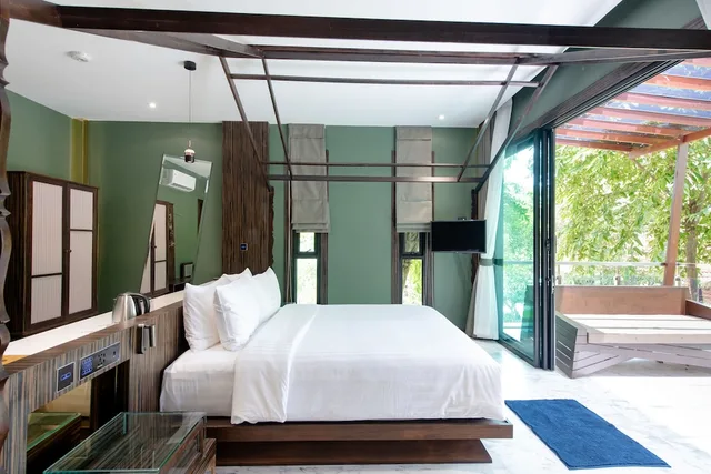 Style, Wooden, Suite, King Bed، Ao Cho Grandview Hideaway Resort 5/5