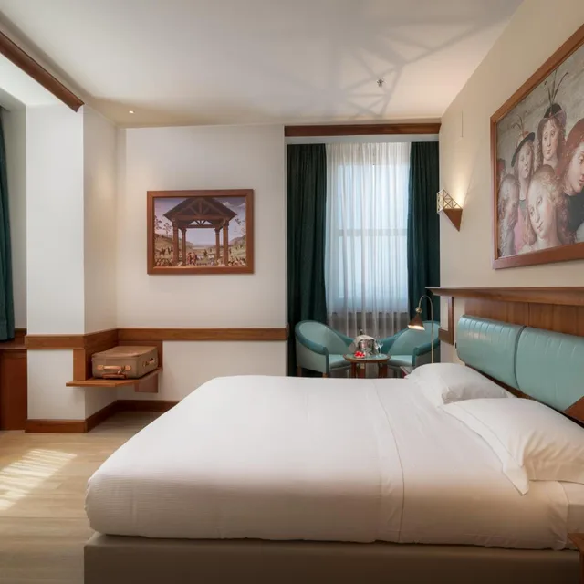 غرفة بسرير مزدوج أو سريرين منفصلين، Sangallo Palace 3/10