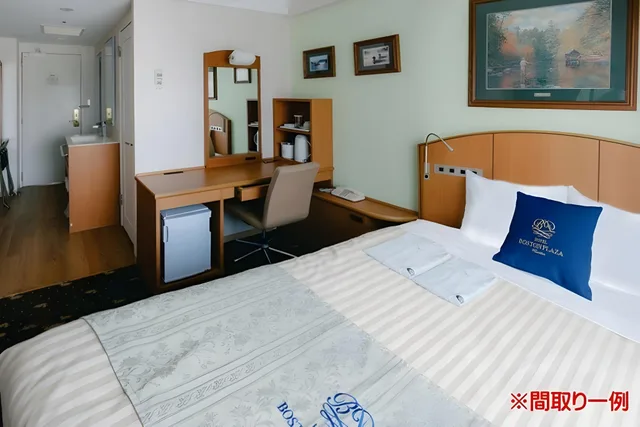 Semi Room, Double Bed, North Wing، Hotel Boston Plaza Kusatsu 4/4