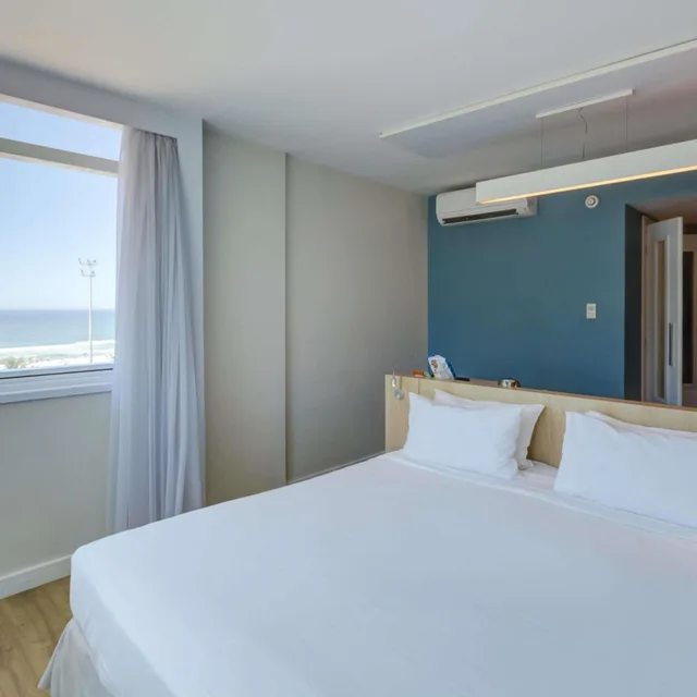غرفة سوبيريور بسرير مزدوج بإطلالة على البحر، Mercure Rj Barra Da Tijuca 4/10