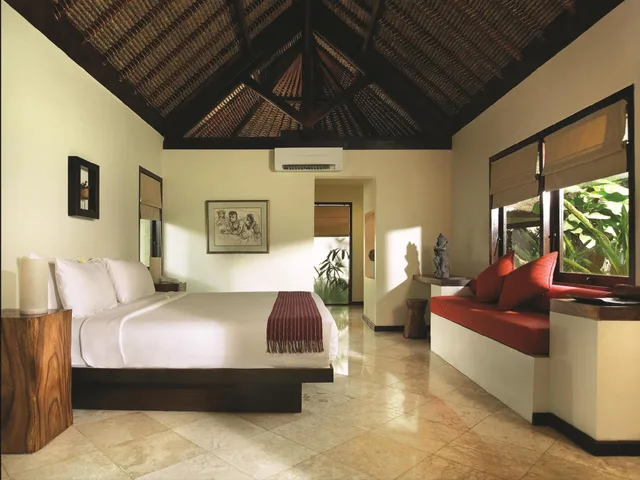 غرفة بإطلالة على الحديقة، Qunci Villas Resort 1/3