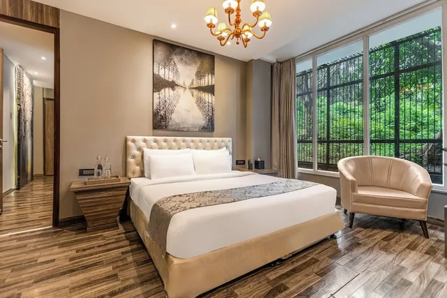 غرفة عائلية بسرير مزدوج بغرفتي نوم، Sterling Palm Bliss Wellness Resort, Rishikesh 7/10