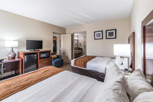 جناح بسريرين مزدوجين بغرفة نوم واحدة، Comfort Inn Festus-St. Louis South 2/7