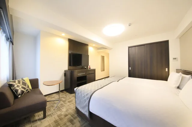 غرفة سوبيريور بسريرين منفصلين للمدخنين، Richmond Hotel Higashi Osaka 3/6