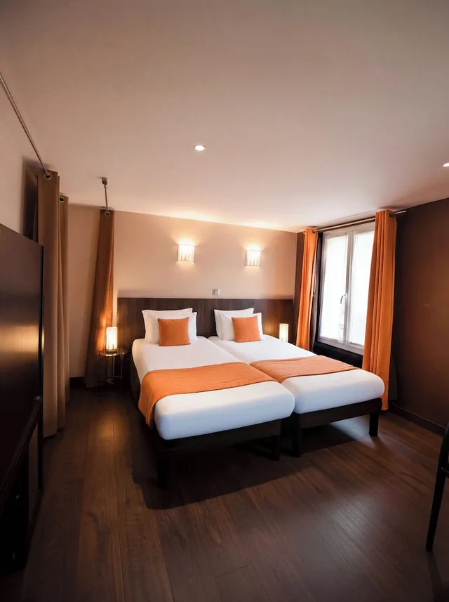 جناح جونيور بسرير كوين بمطبخ صغير، Hotel Pax Opera 2/10