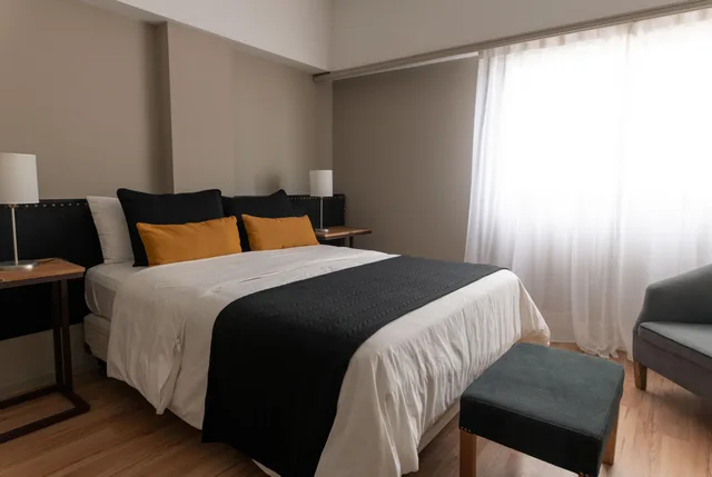 غرفة قياسية بسرير مزدوج، Rayentray Hotel 5/6