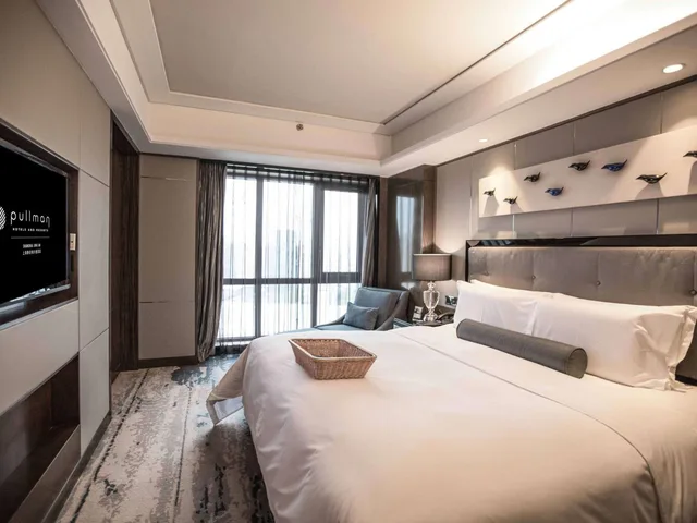 جناح عائلي ديلوكس بسرير كينج، Pullman Shanghai Jing An 1/10