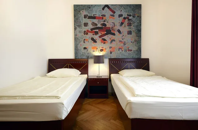غرفة كلاسيكية مفردة بسرير فردي بحمام خاص، Hotel Pension Museum 3/6