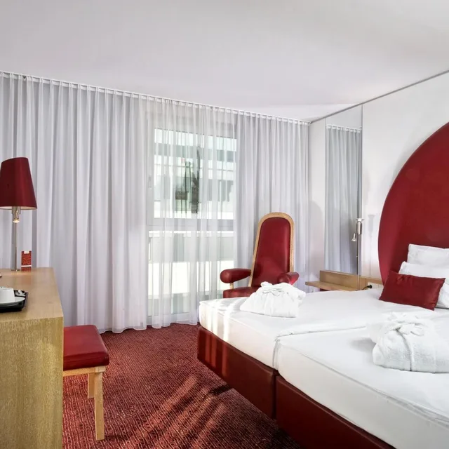 غرفة كومفورت بسرير مزدوج أو سريرين منفصلين، Arcotel Rubin Hotel 5/8