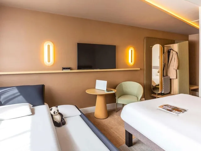 غرفة سوبيريور بسرير مزدوج مع أريكة، Novotel Nancy 4/10