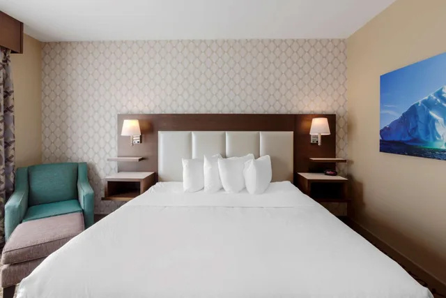 جناح بسرير كينج بغرفة نوم واحدة مع أريكة، Best Western Plus St. John s Airport Hotel and Suites 3/10