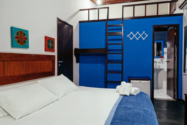 غرفة قياسية بسرير كينج بشرفة، Hotel Pousada Natureza 9/10