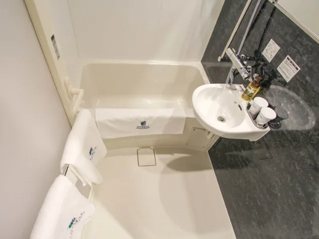 غرفة بسريرين منفصلين للمدخنين، Hotel Livemax Osaka Kadoma 3/4