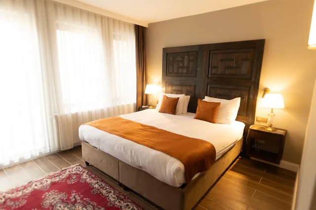 غرفة بسرير مزدوج بشرفة، Osmanli Manor Hotel 9/10