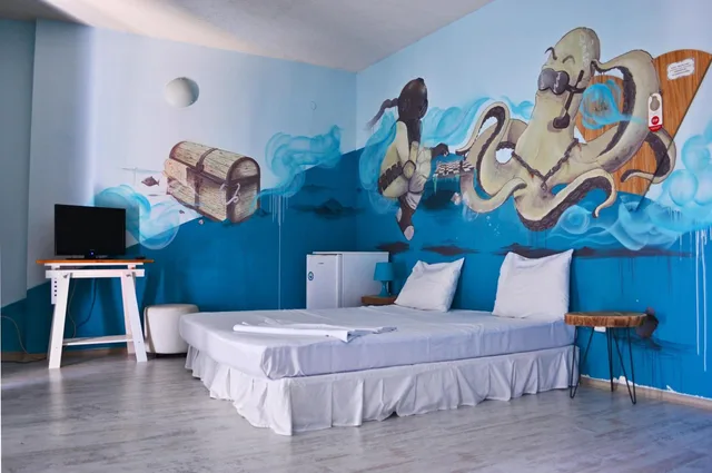 غرفة رباعية بسرير فردي، Art Hotel Simona 4/4