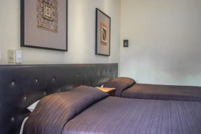 غرفة بسرير مزدوج أو سريرين منفصلين بإطلالة على المسبح، SUITE HOTEL MARIA DE LA LUZ 5/10