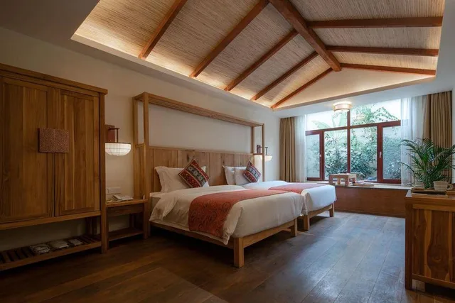 Elegant, Twin Beds، The Apsara Lodge 1/1