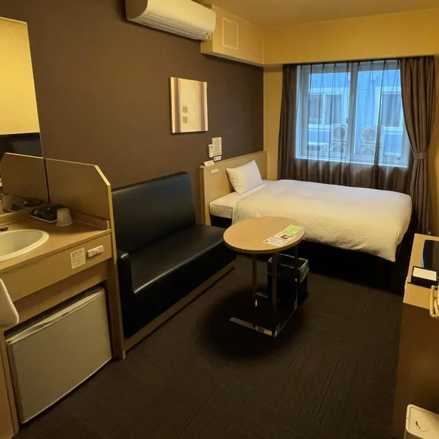 غرفة مفردة بحمام مشترك، Hotel Route-Inn Miyako 2/3