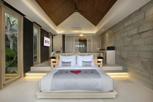 1 Bedroom, Smart, Royal, Private Pool, Hot Tub, Astera Resort Canggu by Ini Vie Hospitality 3/8
