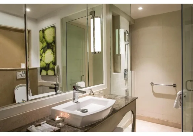 غرفة ديلوكس بسرير مزدوج، Singhania Sarovar Portico 3/4