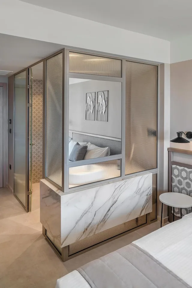 غرفة سوبيريور بسريرين منفصلين بإطلالة على البحر، Creta Star Hotel - Adults Only 3/10