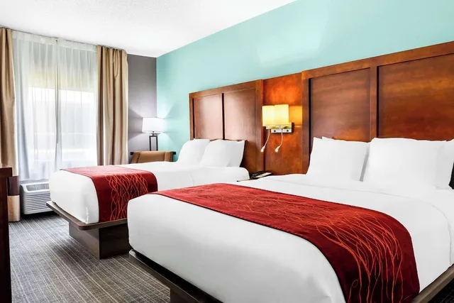 غرفة قياسية بسريرين كوين، Comfort Inn Marion 2/6