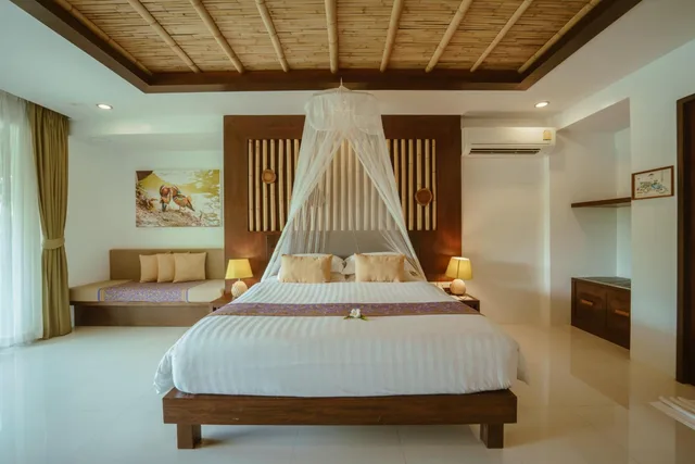 Grand, Cottage, Double Bed, Pond View، Ban Sainai Resort - SHA Extra Plus 1/10