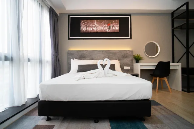غرفة تُحدَّد عند الوصول، Aurora Pavilion Bukit Jalil by Ody Suites 1/1