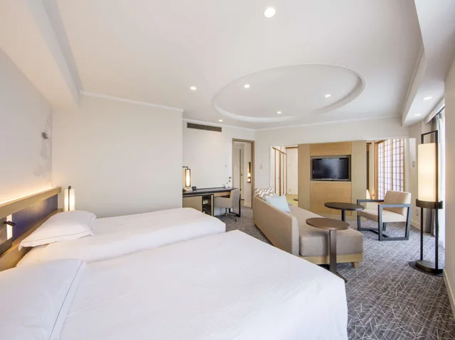 جناح ياباني ركني بسريرين منفصلين، Hilton Odawara Resort And Spa 3/5