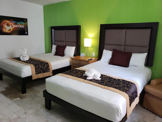 غرفة بسرير مزدوج، Hotel Green 16 Extended Stay 4/10