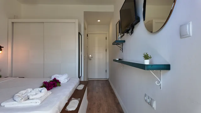 غرفة قياسية بسرير مزدوج، Dalyan Patio Hotel 4/6