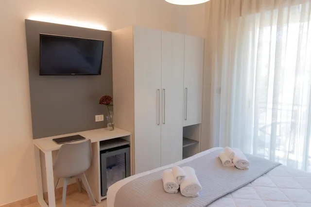 غرفة ديلوكس بسرير مزدوج أو سريرين منفصلين، Hotel Maestri 9/10